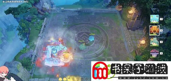 原神明澄冰想怎么打