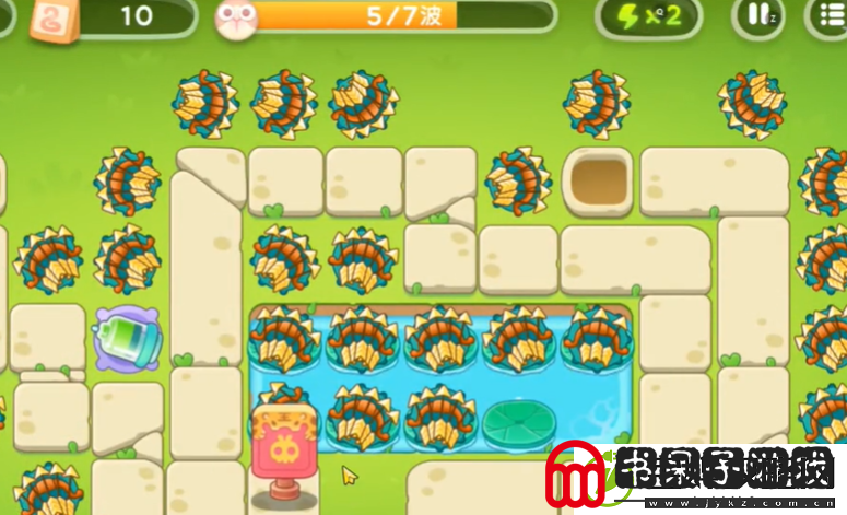 保卫萝卜4夏日垂钓19关攻略