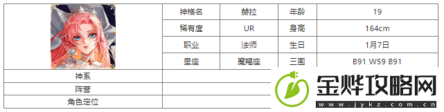 第七幻域赫拉技能怎么样