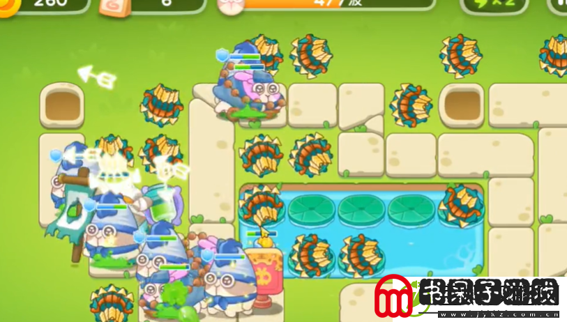 保卫萝卜4夏日垂钓19关攻略