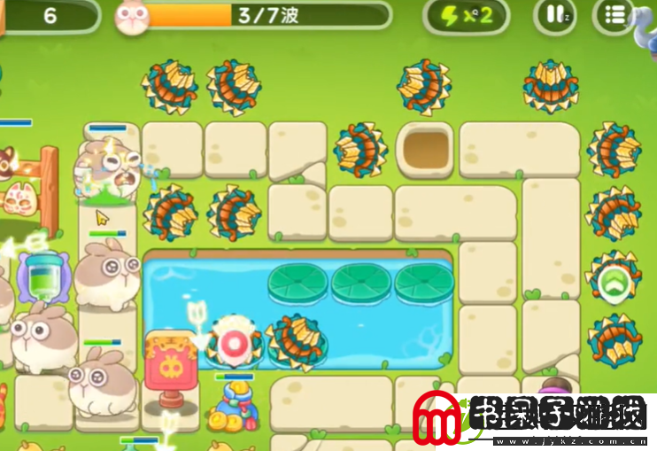保卫萝卜4夏日垂钓19关攻略