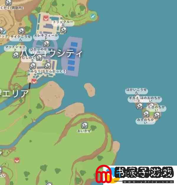 宝可梦朱紫收集相关道具位置标注