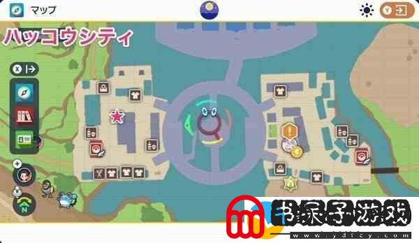 宝可梦朱紫收集相关道具位置标注