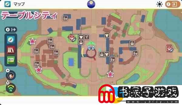 宝可梦朱紫收集相关道具位置标注