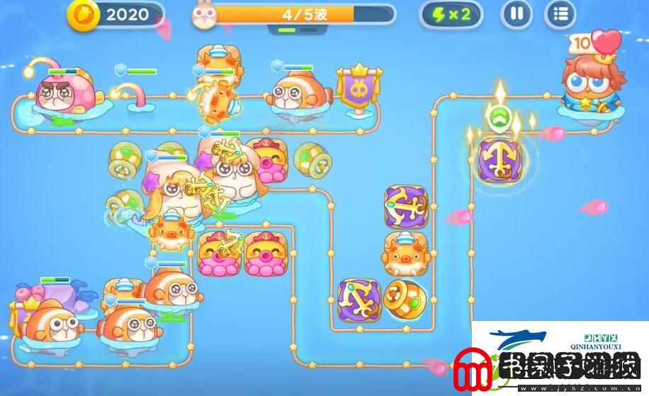 保卫萝卜4海的闺女第45关怎么过