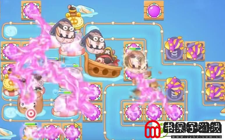 保卫萝卜4暖暖汤泉第4关怎么过