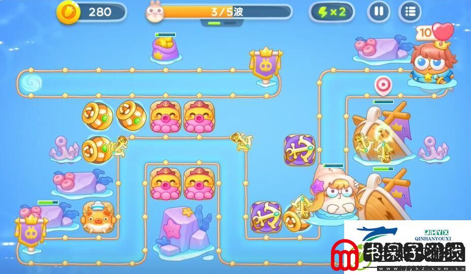 保卫萝卜4海的闺女第45关怎么过
